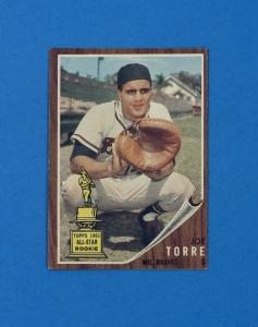 1962 Topps - Joe Torre #218 (RC) VG-VGEX