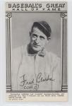 1974 Exhibits Baseball's Great Hall of Fame Black Ink Fred Clarke HOF 0r5w