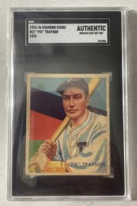 1934-36 Diamond Stars Pie Traynor #27  SCG A