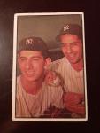 1953 Bowman Color Baseball #93 Phil Rizzuto/Billy Martin Very Good Condition