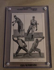 1920 Spalding Page #54 Walter Johnson George McBride Schaefer Street CLG 9.5 GEM