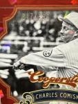 2012 Charles Comiskey - Panini Cooperstown Red Ice /399 #21 Cardinals 