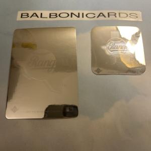 Upper Deck Texas Rangers Team Logo Hologram  2 Card Lot! NM+