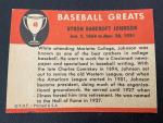 1961 Fleer Baseball Greats Select Your Cards