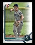 2022 Bowman Draft Paper Cole Young Seattle Mariners #BD-112 5 Card Lot 