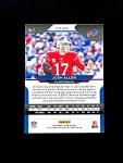 Josh Allen 2020 Panini Prizm Orange Disco Prizm Parallel Buffalo Bills #1