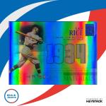 2002 Topps Tribute Sam Rice Milestone Materials Season Bat 29/34 Washington