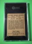 1941 Playball Baseball #18 HANK GREENBERG Detroit Tigers HOF SGC 1.5