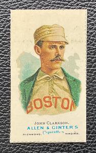 John Clarkson 1977 Allen & Ginter’s Dover Reprint
