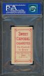 1909-11 T206 Sam Crawford with bat Detroit Tigers HOF ***CREASE-FREE PSA 4***