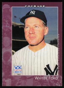 2002 TOPPS AMERICAN PIE Whitey Ford #5 BASEBALL New York Yankees