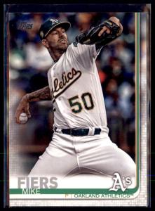 2019 Topps  Mike Fiers Oakland Athletics #413  5 Card Lot