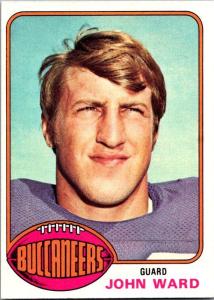 John Ward - 1976 Topps Football #268 - Tampa Bay Buccaneers Rookie