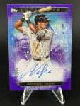 2024 Topps Inception Autographs Anthony Volpe SN /99 Yankees ON CARD AUTO