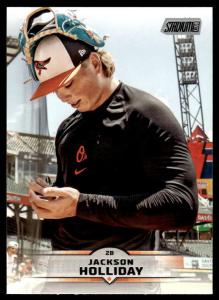 2025 Topps Stadium Club Jackson Holliday #73 Baltimore Orioles Baseball Card