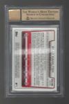 BILLY HAMILTON 2012 BOWMAN CHROME PROSPECTS AUTOGRAPHS BLUE REFRACTOR BGS 9.5