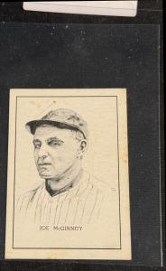 JOE MCGINNITY 1950 CALLAHAN HALL OF FAME #NNO VINTAGE BASEBALL CARD