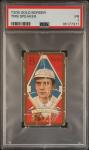 1911 PIEDMONT CIGARETTES T205 TRIS SPEAKER (GOLD BORDER)   PSA 1