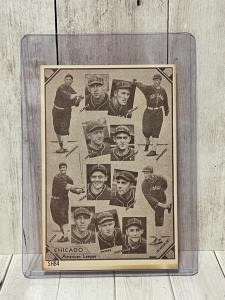 Bill Dickey Red Ruffing Pennock 3 1/2” x 5 1/4” SH84 Chicago White Sox