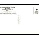 Edward Ed Delahanty 1993 National Baseball Hall of Fame Plaque Postcards #nan EX