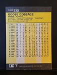 1986 Fleer #322 Goose Gossage HOF PADRES 