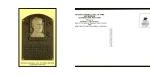 Edward Ed Delahanty 1993 National Baseball Hall of Fame Plaque Postcards #nan EX