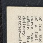 JOE MCGINNITY 1950 CALLAHAN HALL OF FAME #NNO VINTAGE BASEBALL CARD