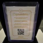 2019 Topps Triple Threads Autograph Patch Amethyst /75 Johnny Damon #AUJR-JD