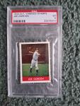 1944 NEW YORK YANKEES STAMPS JOE GORDON RC PSA 5, Rookie! HOF **RARE**