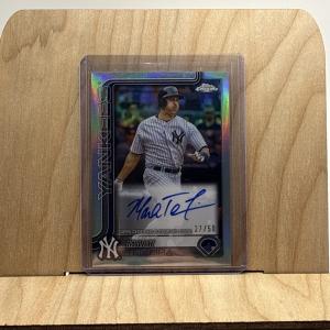 2025 Topps Chrome - Chrome Legends Autographs Mark Teixeira #CLA-MT /50 (AU)