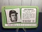 1071 Topps super card Lou Piniella # 62 baseball NMT. very nice centering.
