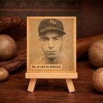 Joe DiMaggio Novelty “Vintage-Style” Display Card • World Wide Gum RC Design