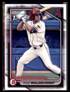 2024 Bowman Draft Paper Ryan Waldschmidt Arizona Diamondbacks 5 Card Lot