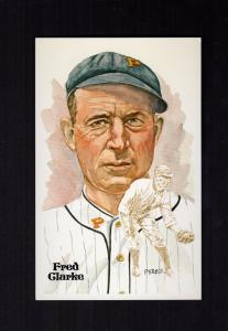 #31 FRED CLARKE, Pirates/Colonels ~ Perez-Steele Hall of Fame postcard #/10,000