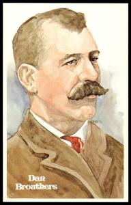 Dan Brouthers 1980 Perez-Steele Hall of Fame Series 1-15 #30 /10000