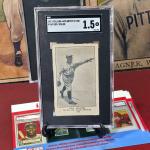 GEORGE SISLER 1917 E135 Collins Mccarthy #162 SGC 1.5 ST LOUIS BROWNS HOF Prewar