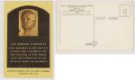 1964 National Baseball Hall of Fame and Museum Postcards Morgan Bulkeley HOF 3d5