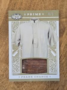 FRANK CHANCE 2025 Leaf Lumber PRIME JUMBO Bat Barrel Relic CHUNK 4/5!