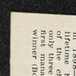 JIMMY COLLINS 1950 CALLAHAN HALL OF FAME #NNO