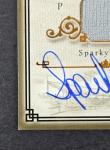 Sparky Lyle Autograped 2005 SP Legendary Cuts - Legendary Lineage Materials READ