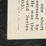 JIMMY COLLINS 1950 CALLAHAN HALL OF FAME #NNO