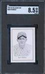 1950 Callahan HOF Herb Pennock SGC 8.5 Yankees *DS16090