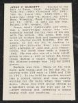 JESSE BURKETT 1950 CALLAHAN HALL OF FAME #NNO VINTAGE BASEBALL CARD