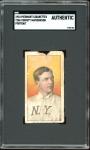 1910 T206 Christy Mathewson Portrait Piedmont Card HOF - Certified SGC Authentic