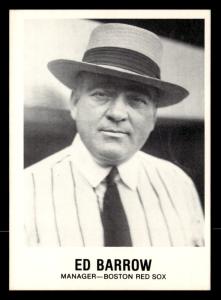 Ed Barrow 1977-84 Galasso Glossy Greats Card #174 Boston Red Sox