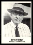 Ed Barrow 1977-84 Galasso Glossy Greats Card #174 Boston Red Sox