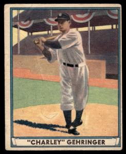1941 Play Ball Charley Gehringer (MK) Detroit Tigers #19