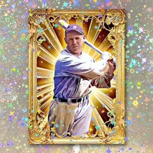 Harry Heilmann Holographic Golden Icon Art Card 02/10 Starpop Signed Short Print