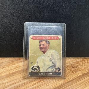 1933 Goudey Sport Kings Babe Ruth Card #2