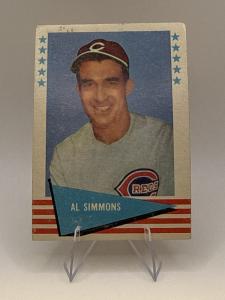 1961 Fleer Baseball Greats - Al Simmons #77